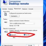 Desktop Remoto (RDP) si disconnette